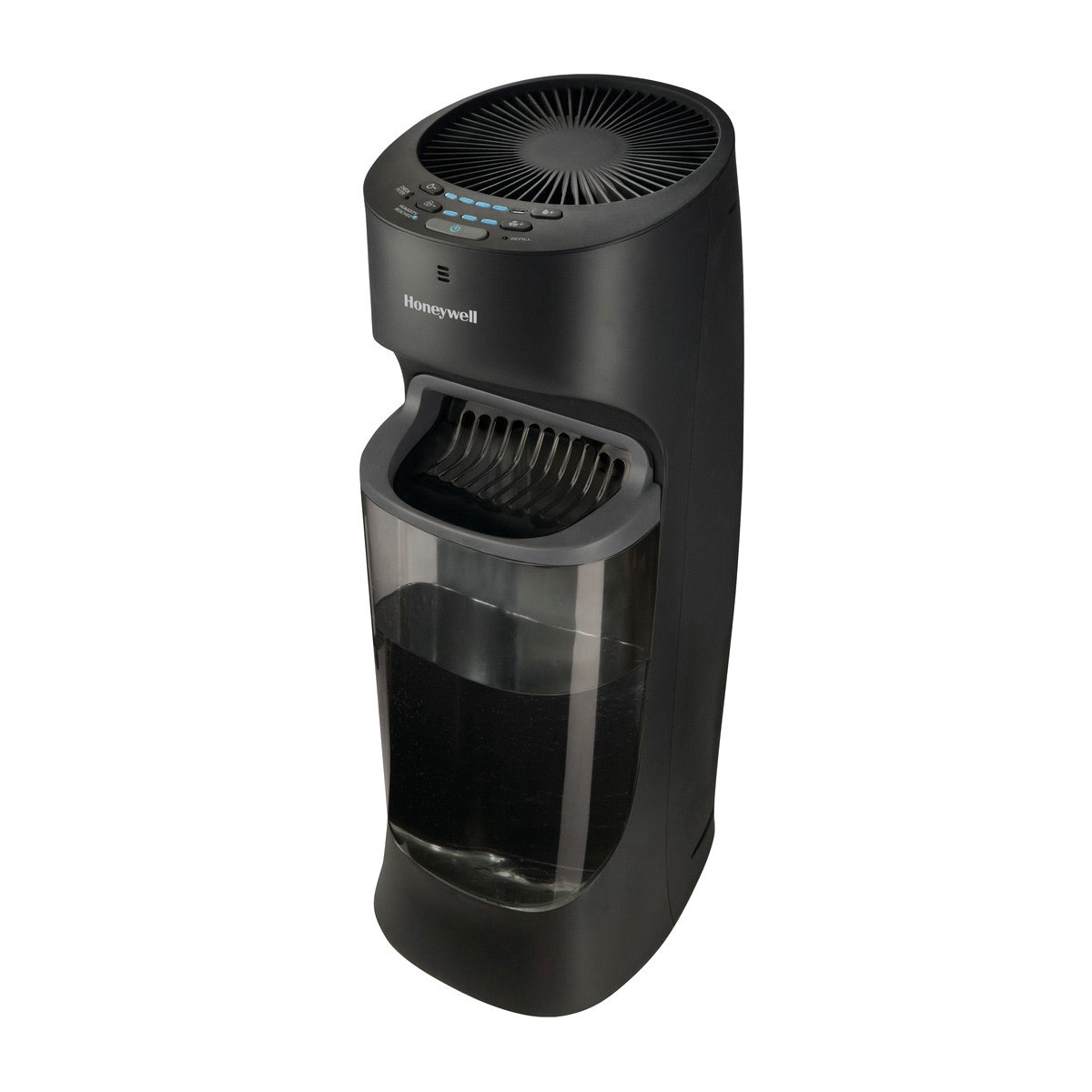 slide 13 of 13, Honeywell Top Fill Cool Moisture Tower Humidifier in Black, 1 ct
