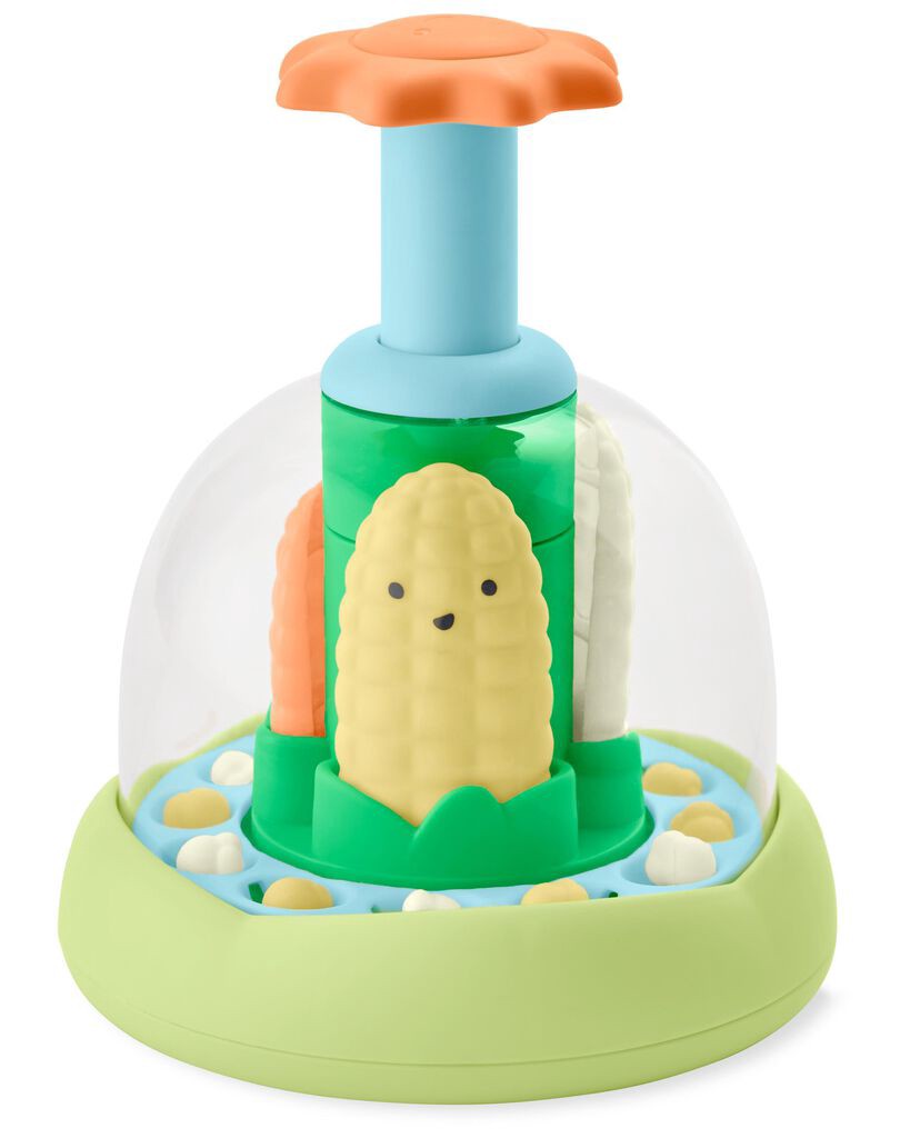 slide 6 of 6, Skip Hop Farmstand Push & Spin Baby Toy, 1 ct