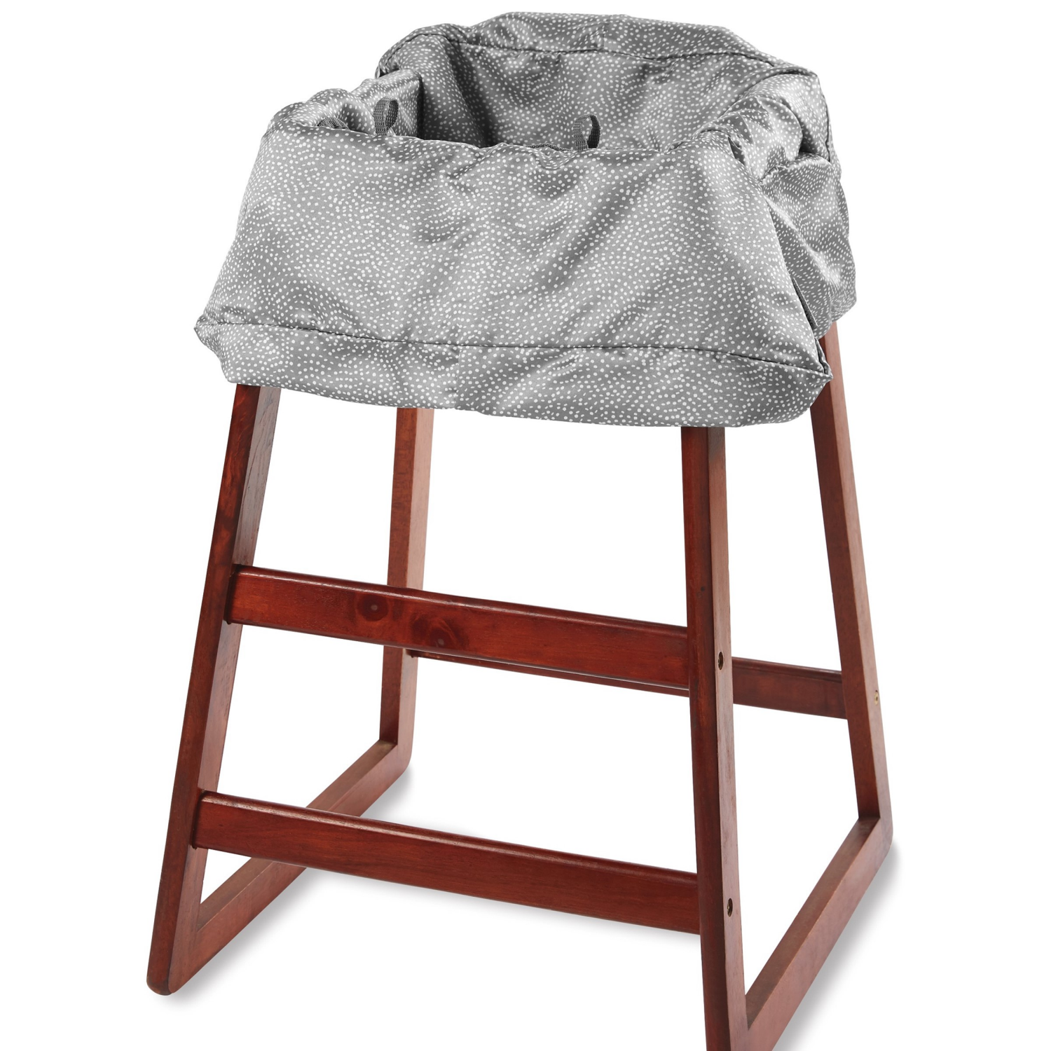 slide 3 of 3, Skip Hop Take Cover Shopping Cart Cover - Gray Dot, 1 ct