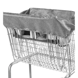 Skip Hop Take Cover Shopping Cart Cover - Gray Dot