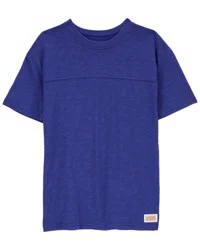Carter's Kid Slub Jersey Tee Blue 4