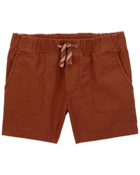 Carters Baby Pull-On Terrain Shorts Brown 18M