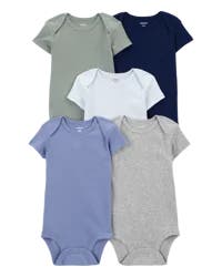 Carters Baby 5-Pack Short-Sleeve Bodysuits Multi 3M