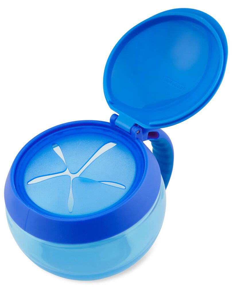 slide 3 of 3, Skiphop Sesame Street Snack Cup - Cookie Monster Cookie Monster NS, 1 ct