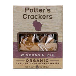 Potter's Crackers Organic Wisconsin Rye 5oz