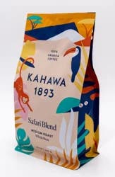 Kahawa 1893 Medium Roast Whole Bean Safari Blend Coffee 12 oz