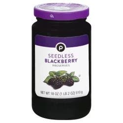 Publix Seedless Blackberry Preserves
