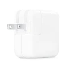 Apple - 35W Dual USB-C Port Power Adapter - White