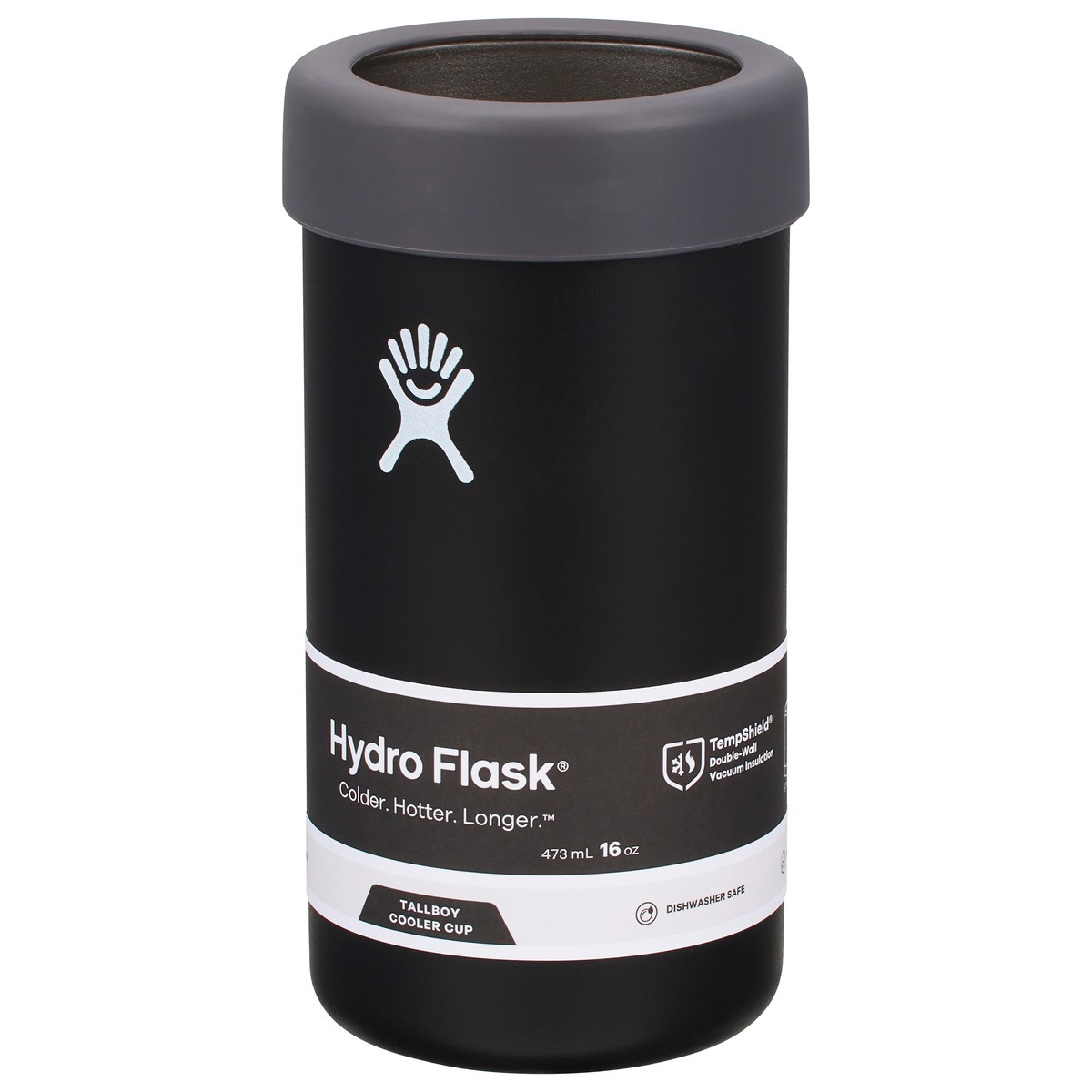 slide 4 of 4, Hydro Flask 16 Ounce Black Tallboy Cooler Cup 1 ea, 1 ct