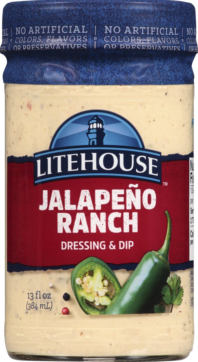 slide 5 of 8, Litehouse Jalapeno Ranch Dressing, 