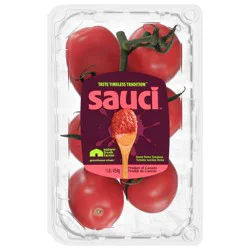 Plum Tomatoes On The Vine