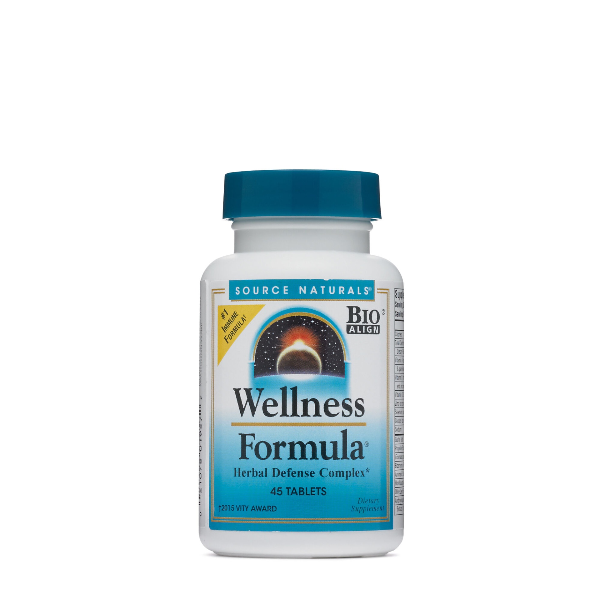 slide 1 of 1, Source Naturals Wellness Formula, 45 ct