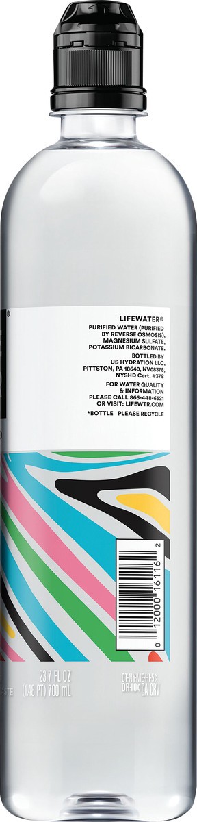 slide 5 of 5, LIFEWTR Purified Water, pH Balanced, 700 ml