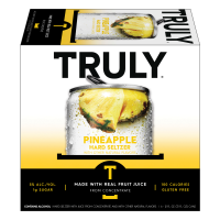 slide 8 of 10, TRULY Hard Seltzer Pineapple (12 fl. oz. Can, 6pk.), 6 ct; 12 oz
