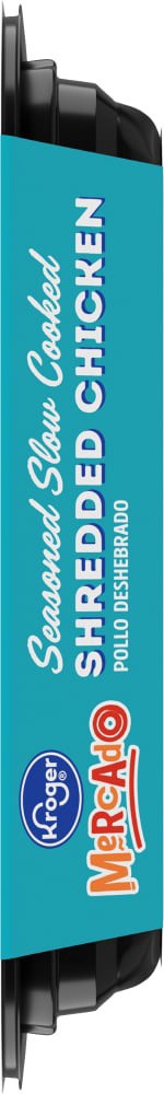 slide 3 of 4, Kroger Mercado Seasoned Slow Cooked Shredded Chicken, 15 oz