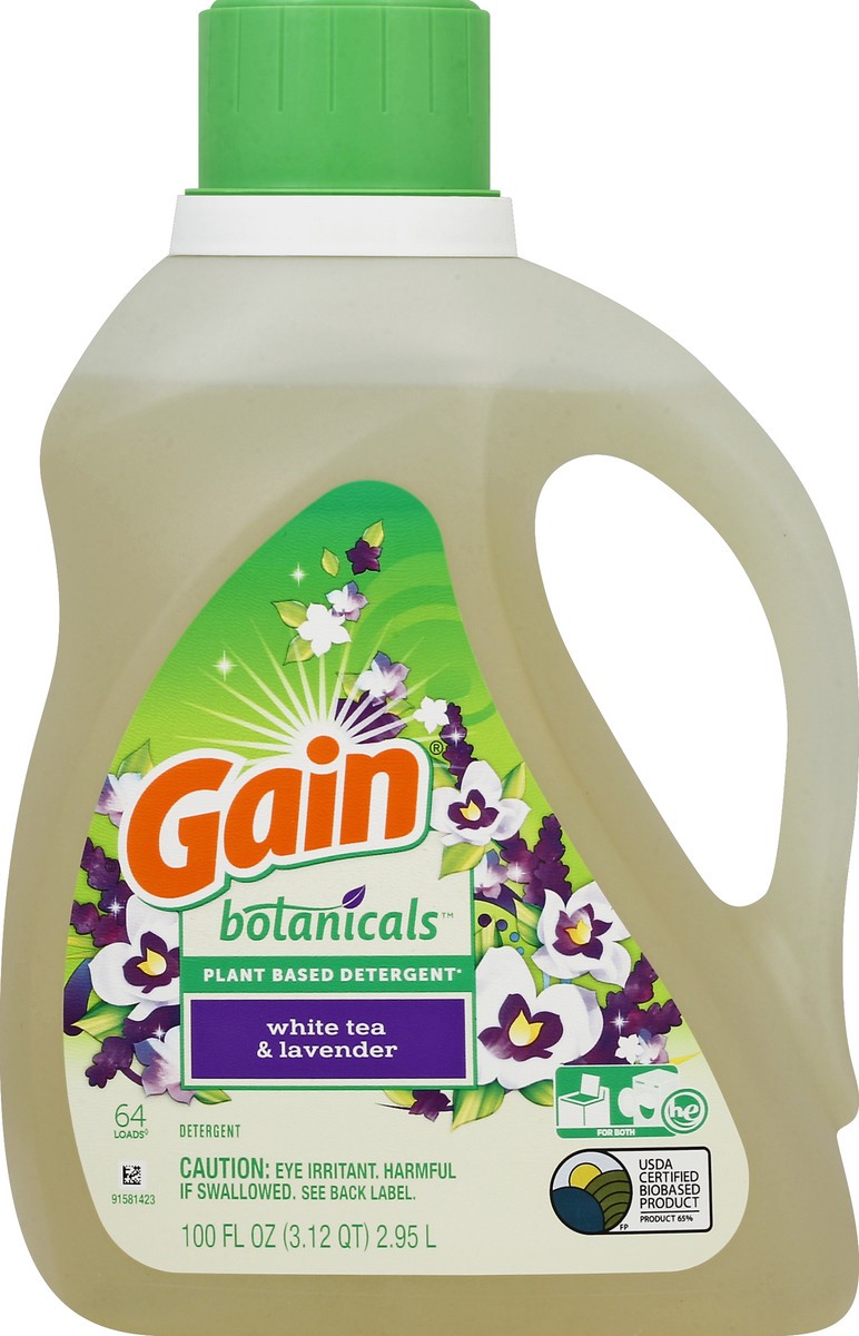 slide 4 of 4, Gain Detergent 100 oz, 100 fl oz