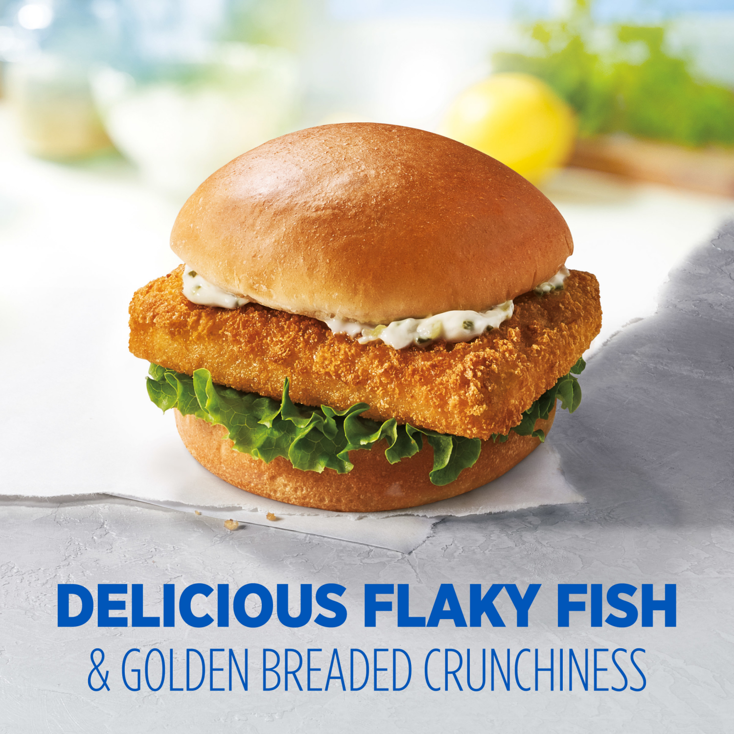 slide 5 of 7, Van de Kamp's Crunchy Breaded Fish for Sandwiches, 6 Fillets, 18 oz, 6 ct