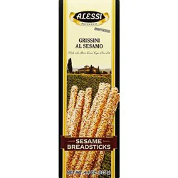 Alessi Sesame Breadsticks - 4.4 Oz