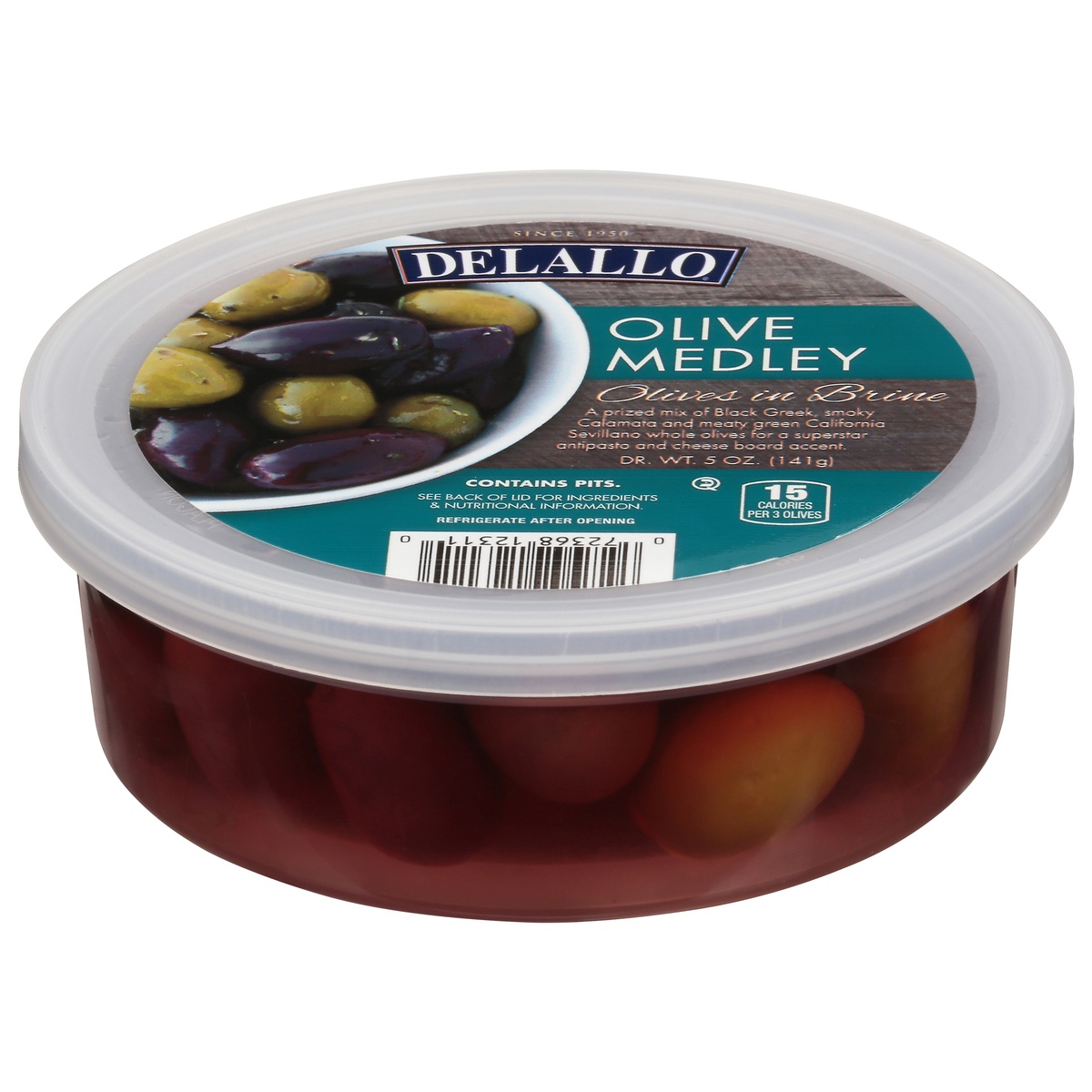 slide 1 of 1, DeLallo Delallo Olives In Brine 5 Oz, 5 oz