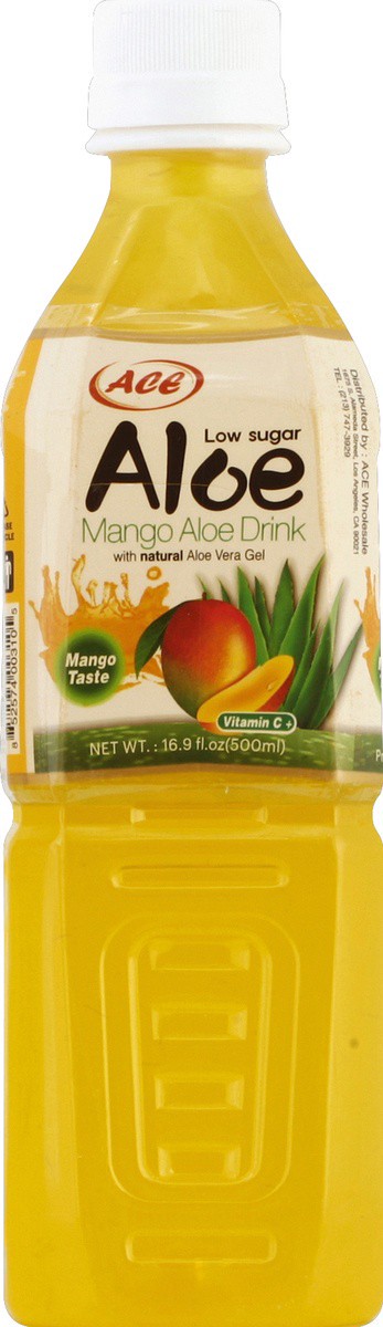 slide 3 of 4, ACE Drink Aloe Mango, 16.9 fl oz