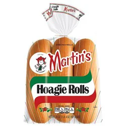 Martins Hoagie Rolls - 20 Oz