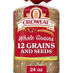 Oroweat Whole Grains 12 Grain Bread - 24 Oz