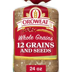 Oroweat Whole Grains 12 Grain Bread - 24 Oz