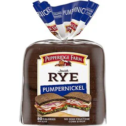 Pepperidge Farm Jewish Pumpernickel Dark Pump Bread - 16 Oz