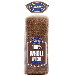 Franz Sandwich Bread 100% Whole Wheat - 24 Oz