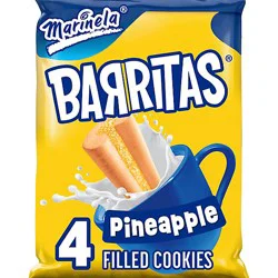 Marinela Barritas Piña Pineapple Soft Filled Cookie Bar - 2 Count