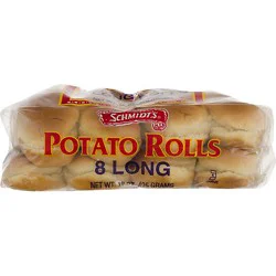 Schmidt Old Tyme Gameday Premium Long Rolls Hot Dog Buns - 8 Count