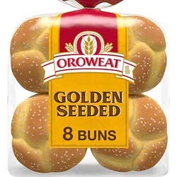 Oroweat Golden Seeded Hamburger Rolls - 21 Oz