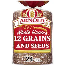 Arnold Whole Grains 12 Grains Bread - 24 Oz