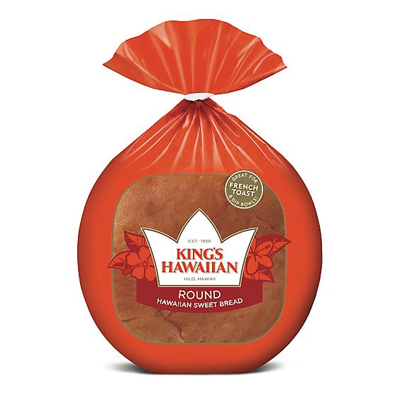slide 1 of 1, Kings Hawaiian Bread Round - 16 Oz, 16 oz
