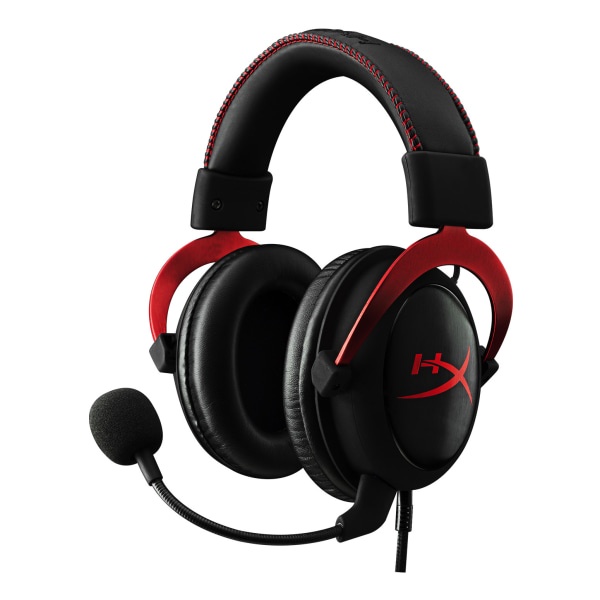 slide 1 of 9, HyperX Cloud Ii Over-The-Head Gaming Headphones, Red, 1 ct