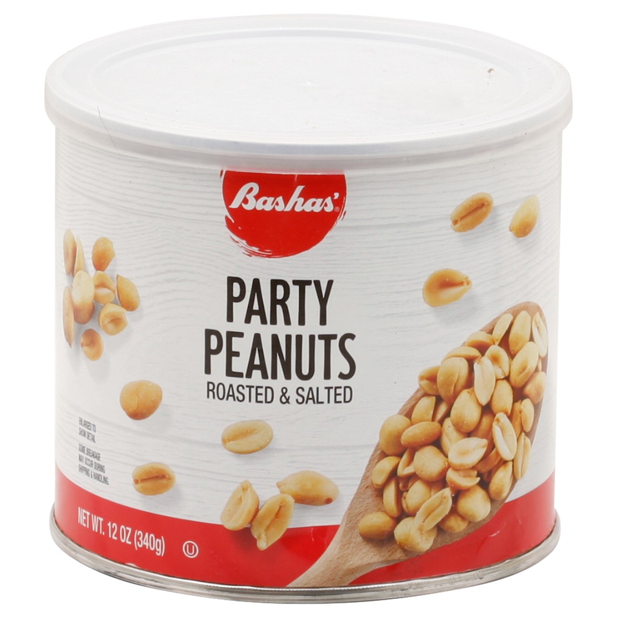 slide 1 of 13, Bashas Party Peanuts, 12 oz