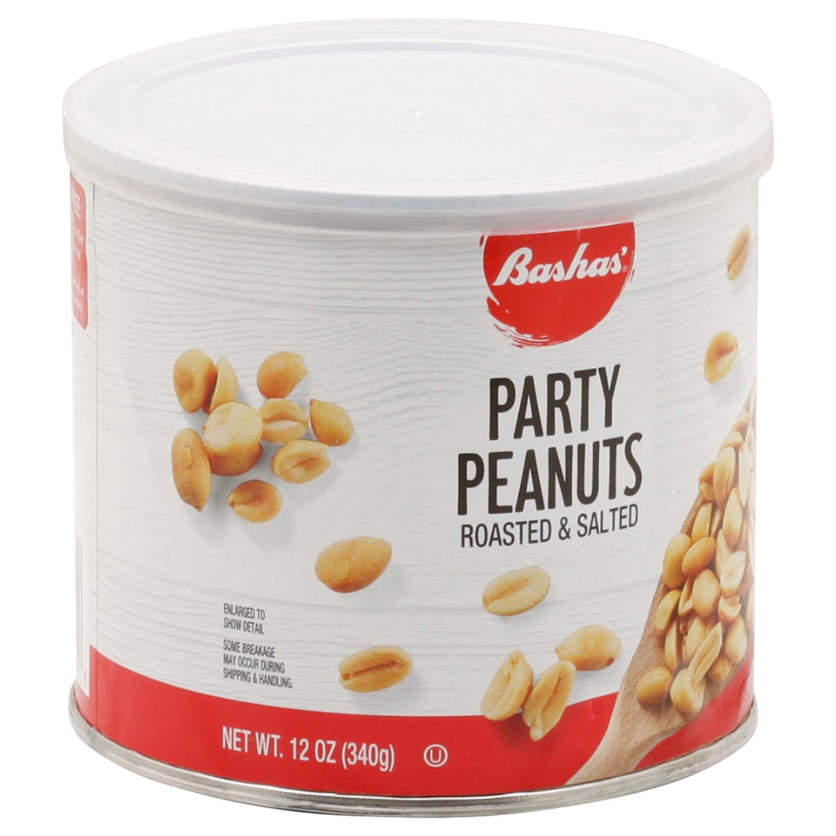 slide 11 of 13, Bashas Party Peanuts, 12 oz