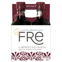 Fré California Vineyards Cabernet Sauvignon 4 - 6.3 fl oz Bottles