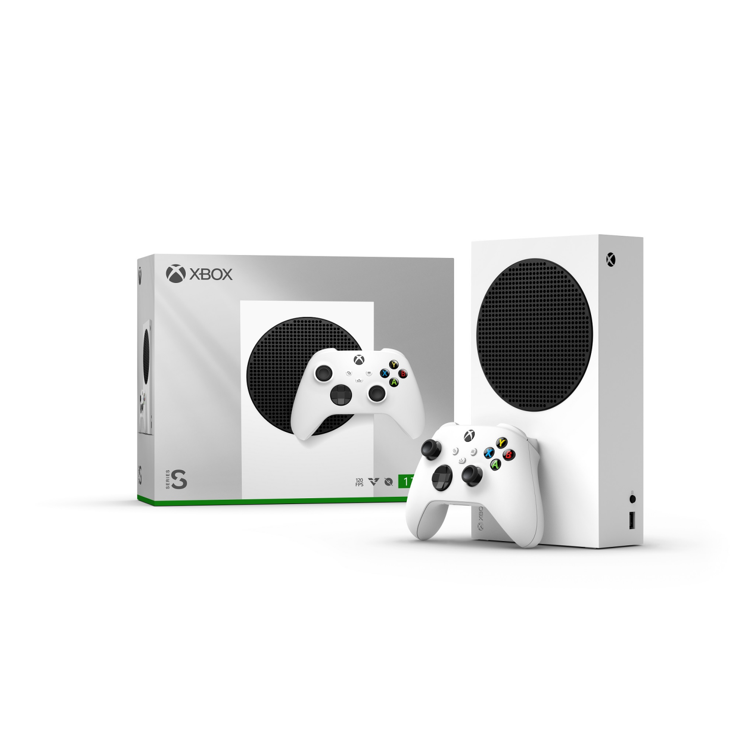 slide 5 of 5, Microsoft Xbox Console Series S White with 1TB, 1 ct