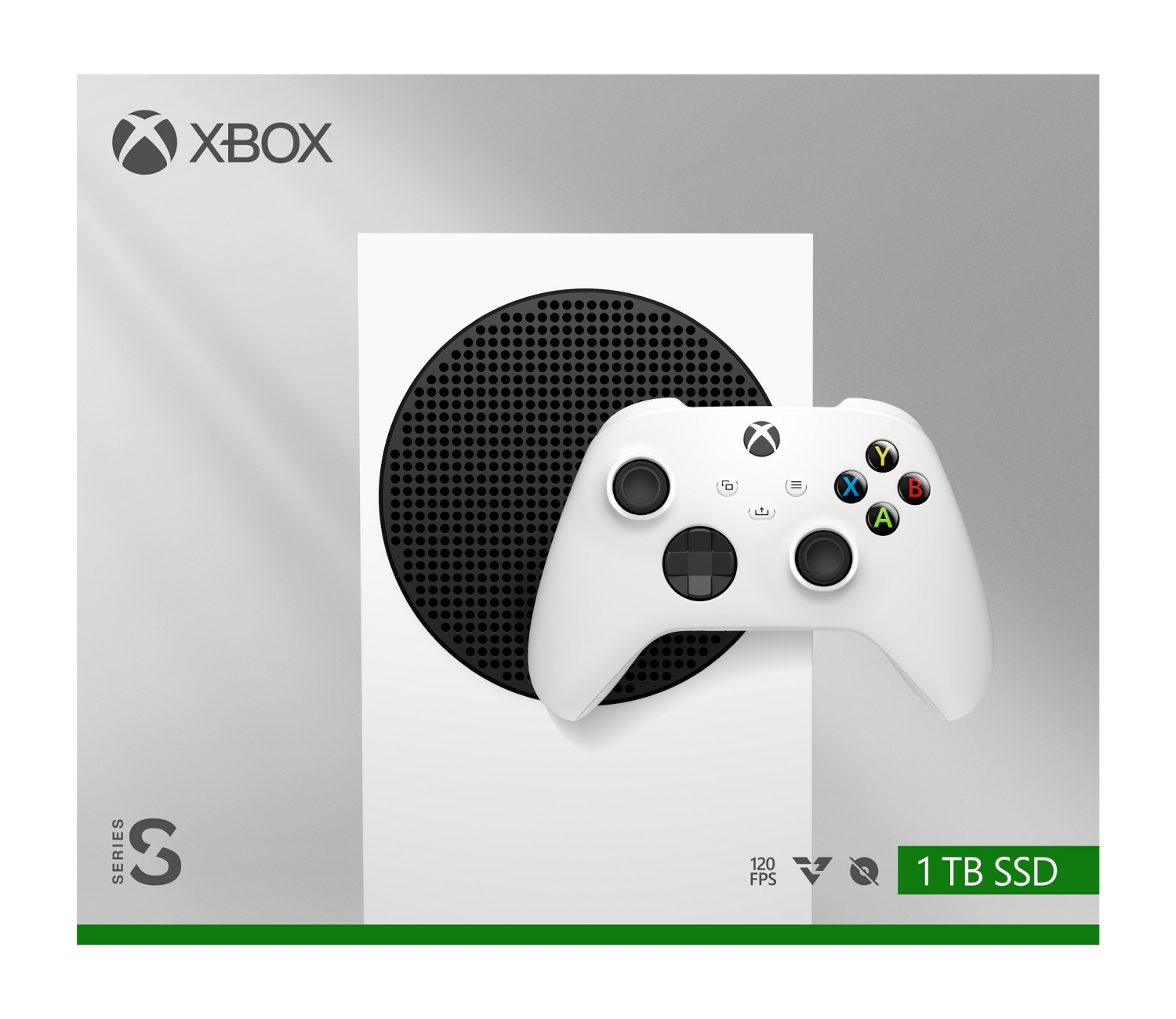 slide 4 of 5, Microsoft Xbox Console Series S White with 1TB, 1 ct