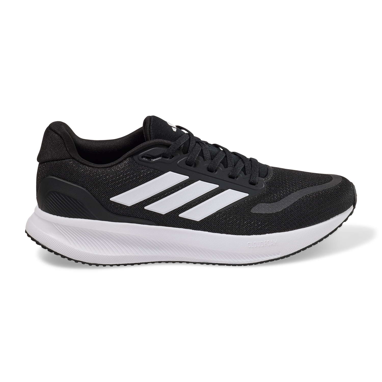 slide 5 of 6, Adidas Women's Runfalcon 5 Shoe, Black/White, 8, 1 ct