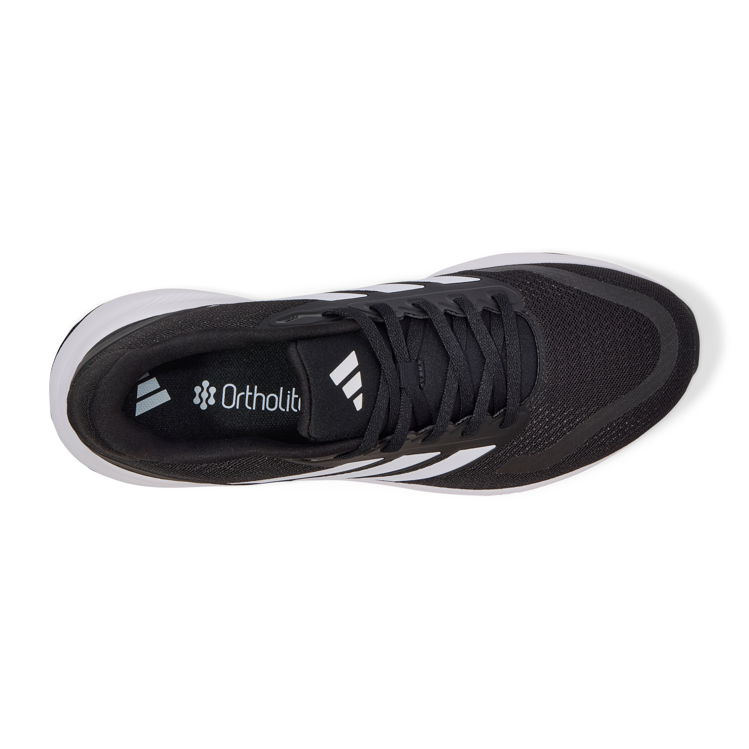 slide 6 of 6, Adidas Women's Runfalcon 5 Shoe, Black/White, 7.5, 1 ct