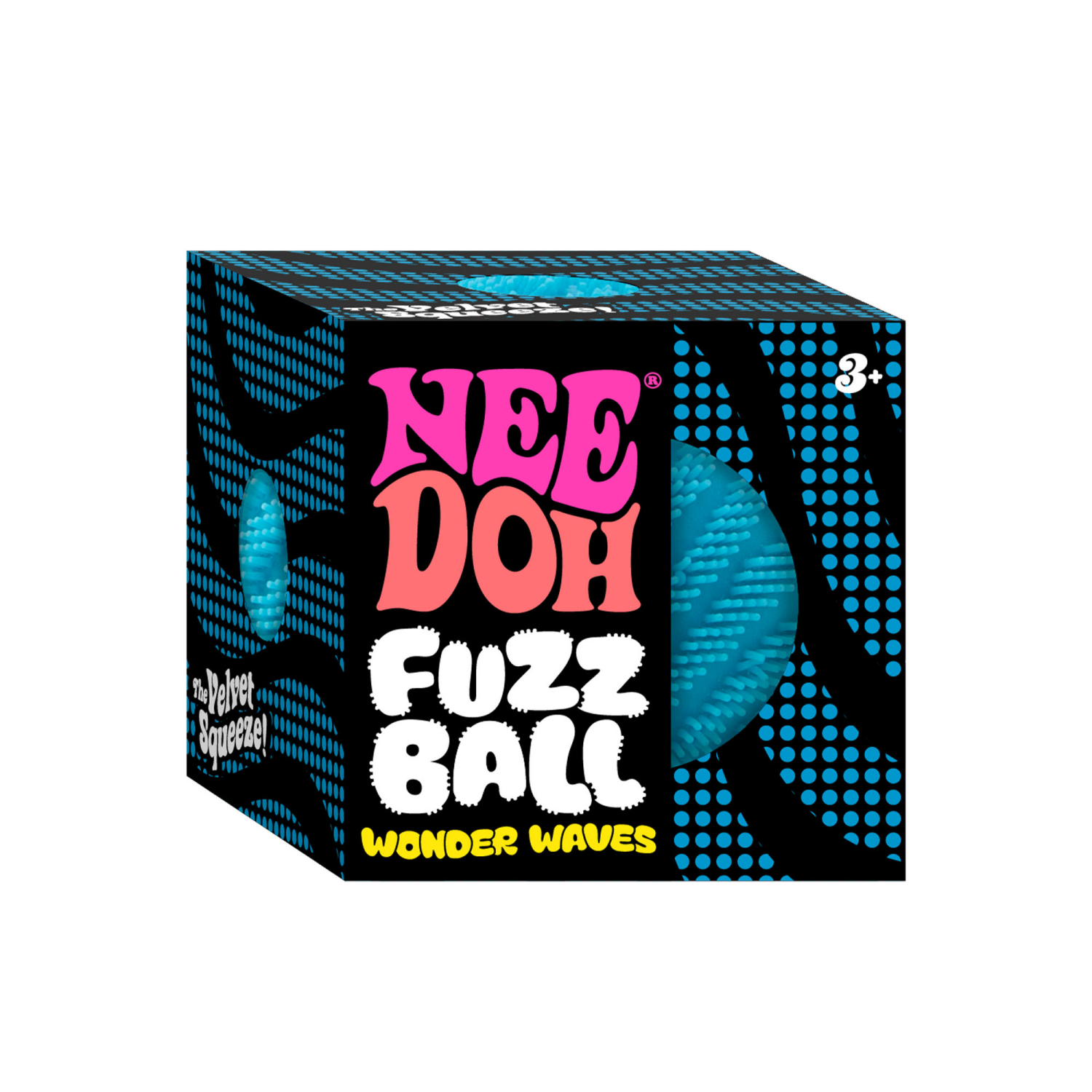 slide 1 of 2, NeeDoh Fuzz Ball Wonder Waves, 1 ct