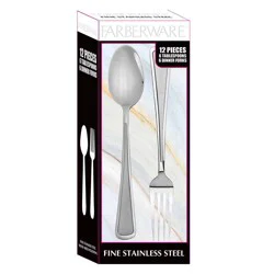 Farberware Fine Stainless Steel Duo Flatware Set - Chelsea