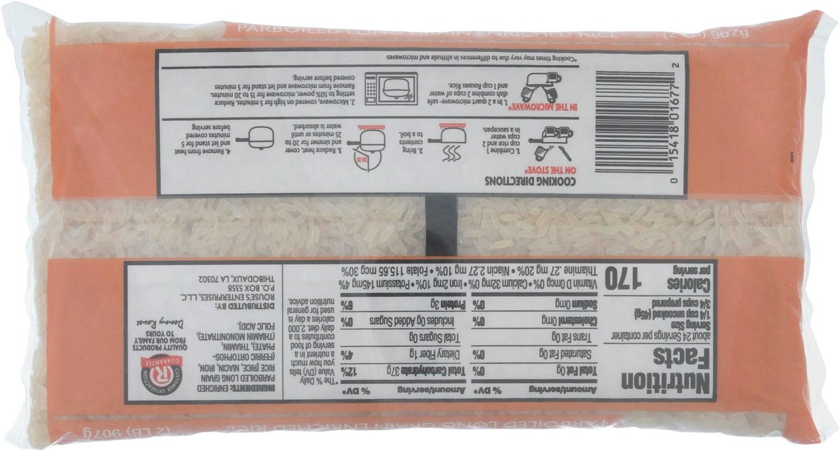 slide 6 of 9, Rouses Markets Rous Parboiled Rice - 32 oz, 32 oz