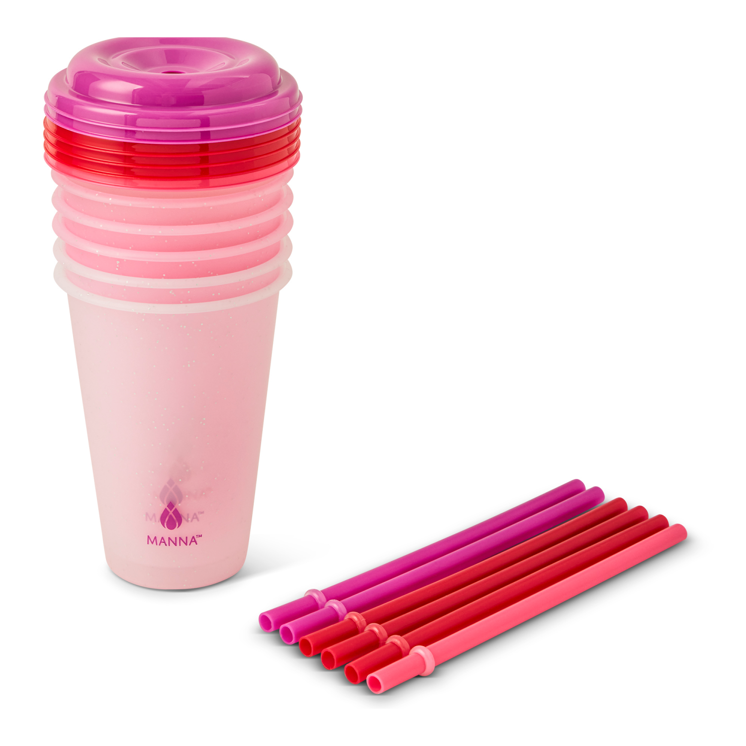 slide 3 of 3, Manna Color Changing Valentines Kids Cups, 6pk, 6 ct