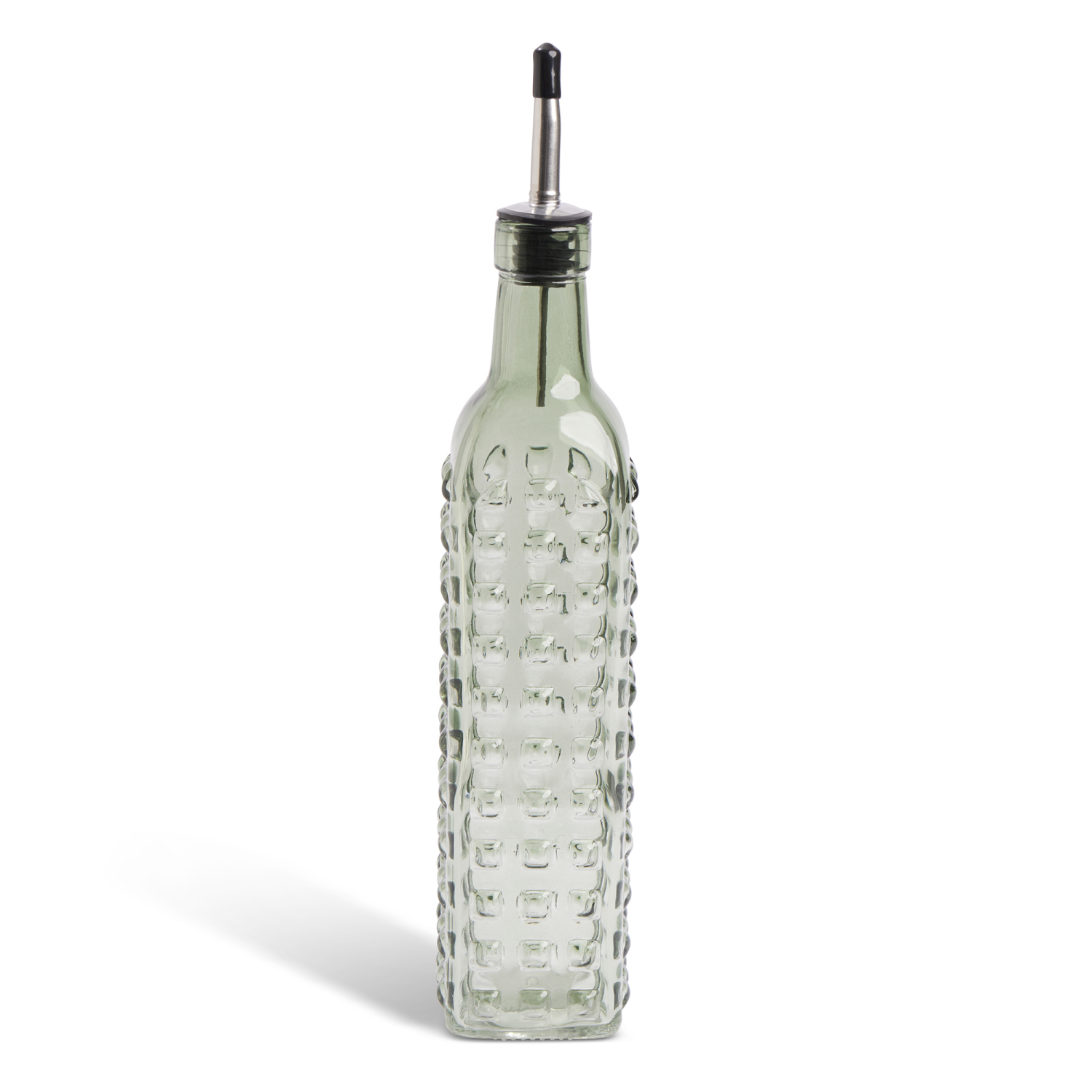 slide 2 of 2, Core Bamboo Medici Glass Cruet Dotted Matcha 500Ml, 500 ml