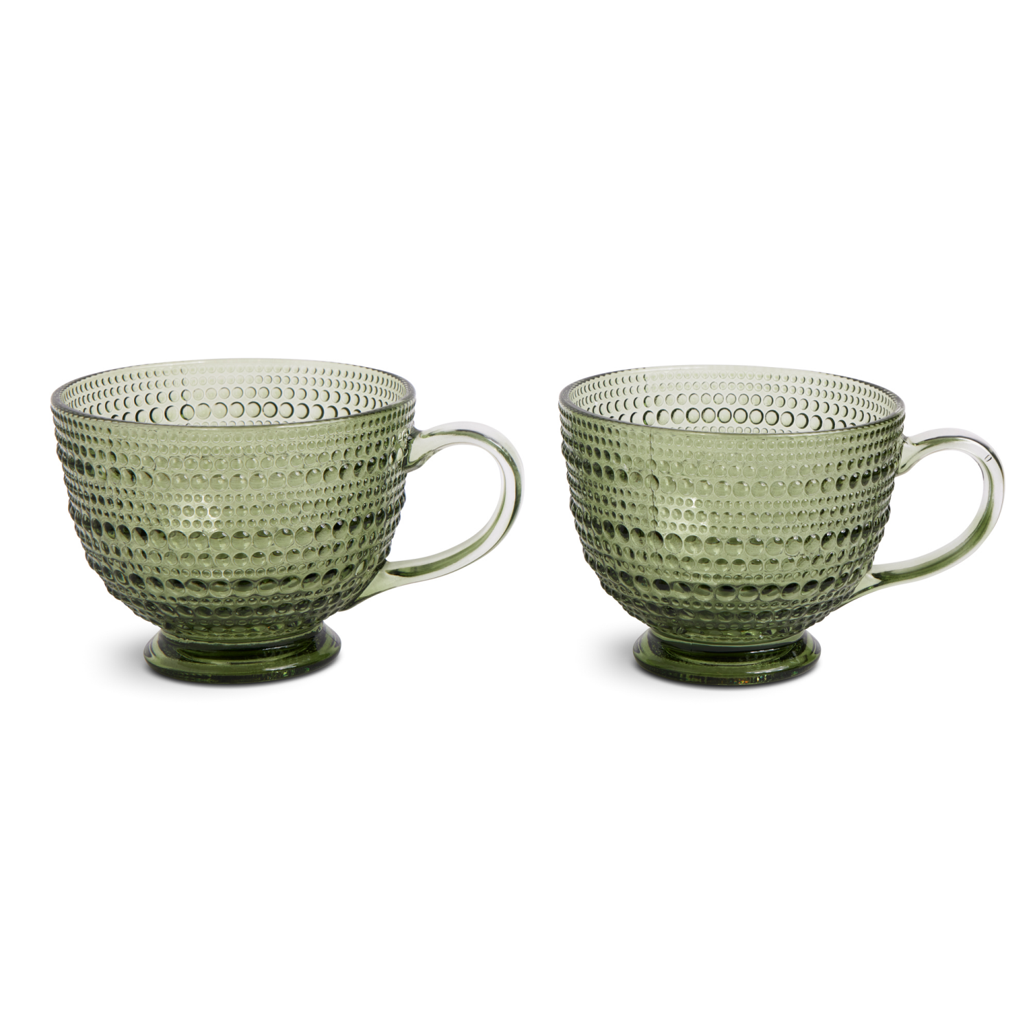 slide 2 of 2, Core Bamboo Bklyn Steel 2Pc Dotted Mug Set Leaf 13.5Oz, 2 ct; 13.5 oz