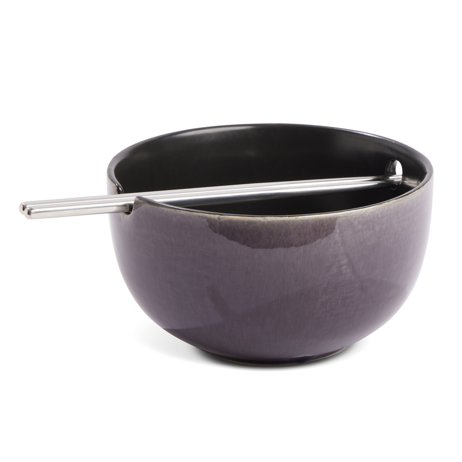 slide 3 of 3, Core Bamboo Medici Ramen Bowl 24.5Oz Purp, 24.5 oz