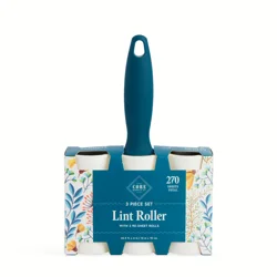 Core Lint Roller Set Bright Floral 3Pc